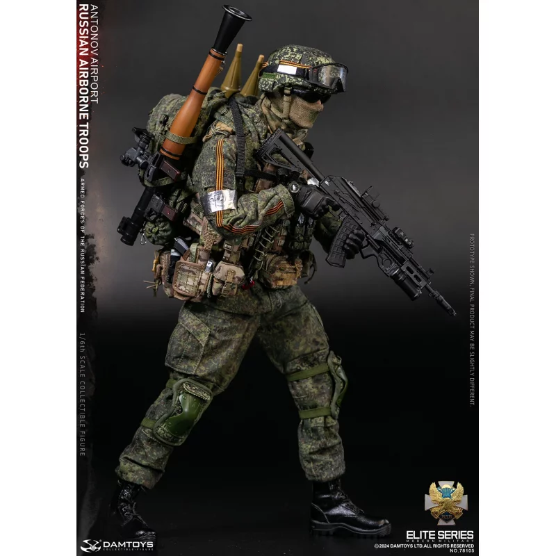 Russian Airborne Troops Antonov Airport Senior Rifleman Collectible Action Figure 1/6 78105 DAMTOYS