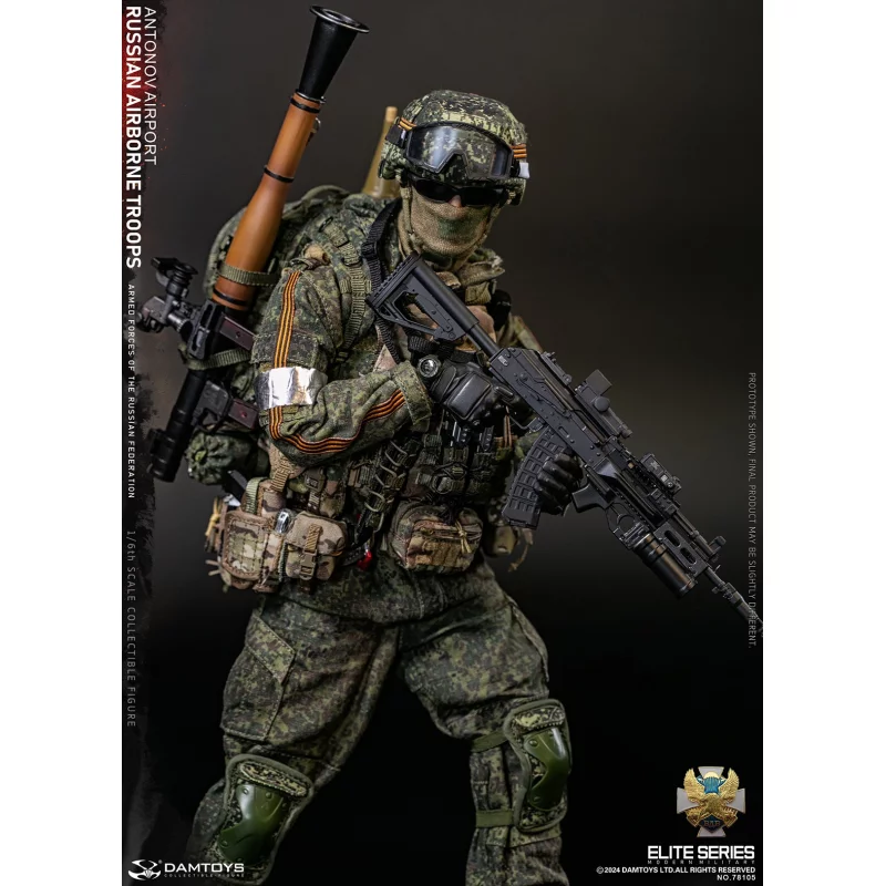 Russian Airborne Troops Antonov Airport Senior Rifleman Collectible Action Figure 1/6 78105 DAMTOYS