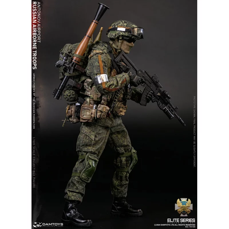 Russian Airborne Troops Antonov Airport Senior Rifleman Collectible Action Figure 1/6 78105 DAMTOYS
