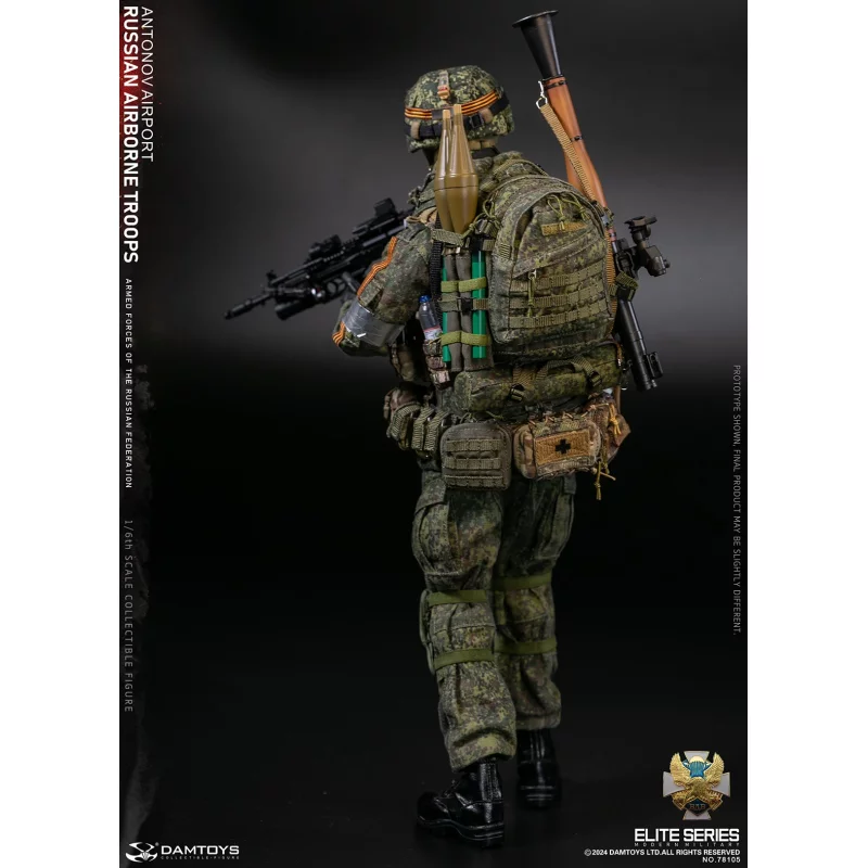 Russian Airborne Troops Antonov Airport Senior Rifleman Collectible Action Figure 1/6 78105 DAMTOYS