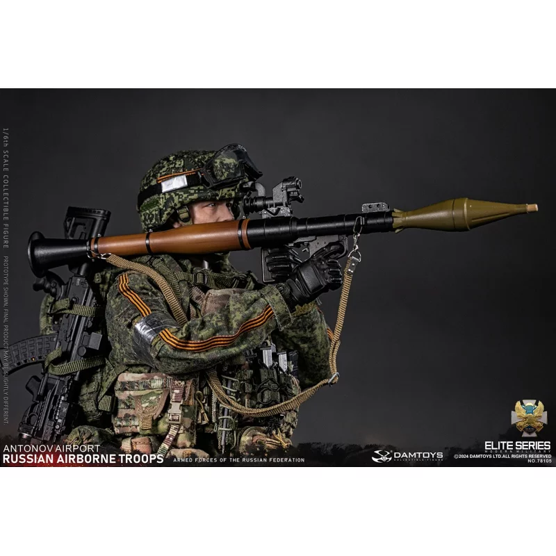 Russian Airborne Troops Antonov Airport Senior Rifleman Collectible Action Figure 1/6 78105 DAMTOYS