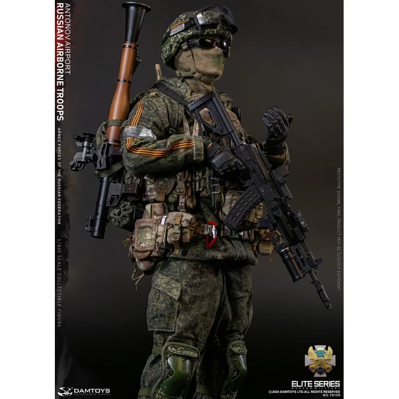 Russian Airborne Troops Antonov Airport Senior Rifleman Collectible Action Figure 1/6 78105 DAMTOYS