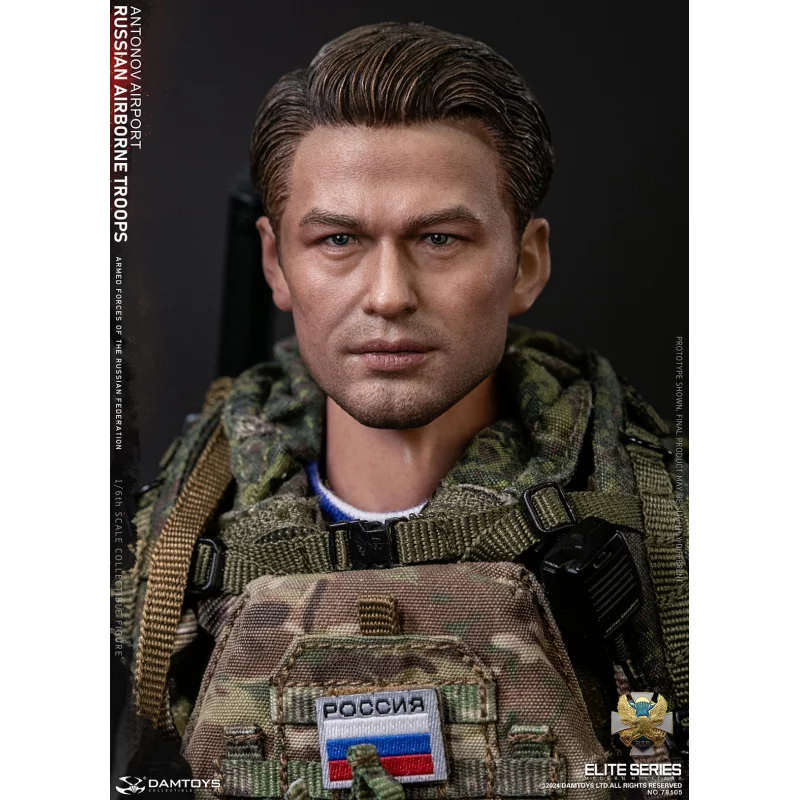 Russian Airborne Troops Antonov Airport Senior Rifleman Collectible Action Figure 1/6 78105 DAMTOYS