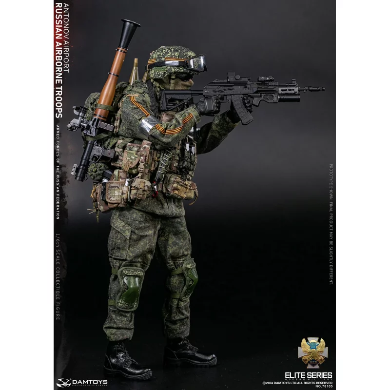 Russian Airborne Troops Antonov Airport Senior Rifleman Collectible Action Figure 1/6 78105 DAMTOYS