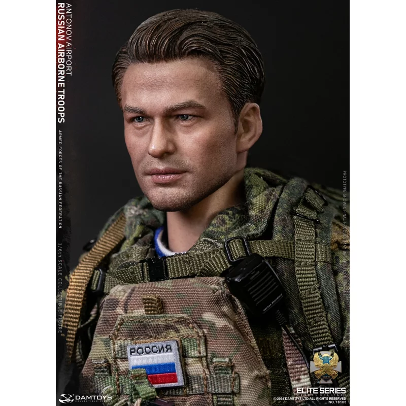 Russian Airborne Troops Antonov Airport Senior Rifleman Collectible Action Figure 1/6 78105 DAMTOYS