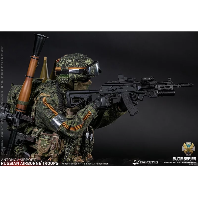 Russian Airborne Troops Antonov Airport Senior Rifleman Collectible Action Figure 1/6 78105 DAMTOYS