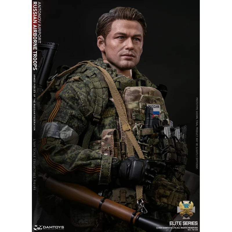 Russian Airborne Troops Antonov Airport Senior Rifleman Collectible Action Figure 1/6 78105 DAMTOYS