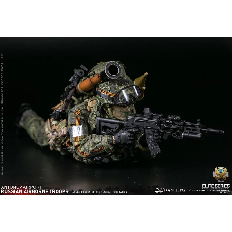 Russian Airborne Troops Antonov Airport Senior Rifleman Collectible Action Figure 1/6 78105 DAMTOYS