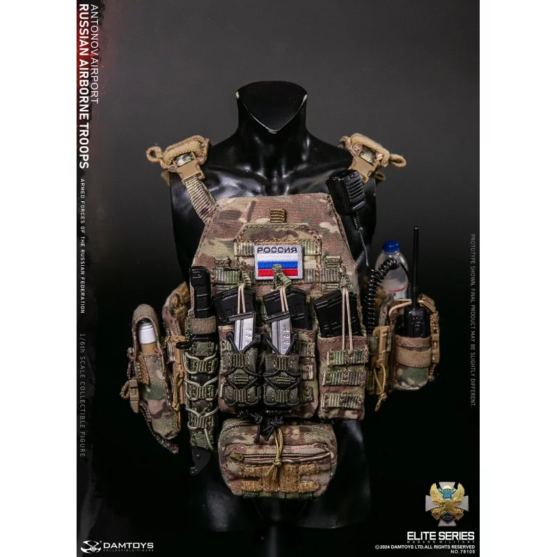 Russian Airborne Troops Antonov Airport Senior Rifleman Collectible Action Figure 1/6 78105 DAMTOYS