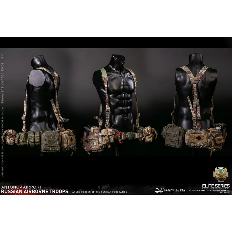 Russian Airborne Troops Antonov Airport Senior Rifleman Collectible Action Figure 1/6 78105 DAMTOYS