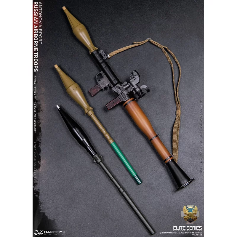 Russian Airborne Troops Antonov Airport Senior Rifleman Collectible Action Figure 1/6 78105 DAMTOYS