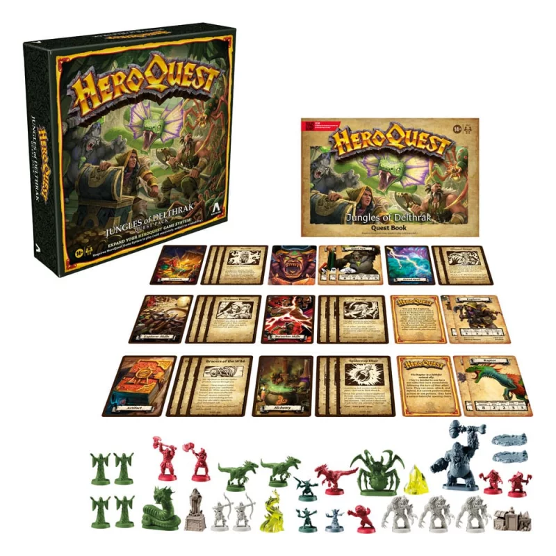 HeroQuest Board Game Expansion Jungles of Delthrak Quest Pack *English*