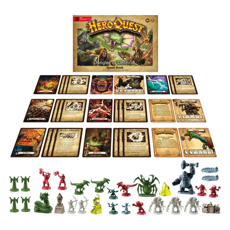 HeroQuest Board Game Expansion Jungles of Delthrak Quest Pack *English*