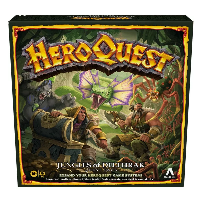 HeroQuest Board Game Expansion Jungles of Delthrak Quest Pack *English*