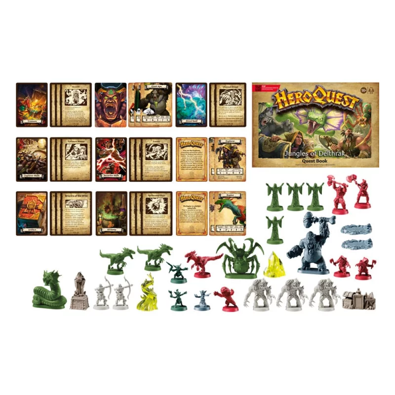 HeroQuest Board Game Expansion Jungles of Delthrak Quest Pack *English*
