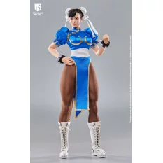Female Fighter Karate Blue...