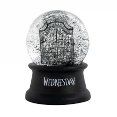 Mercredi (Wednesday) Boule à neige Nevermore Academy 15cm