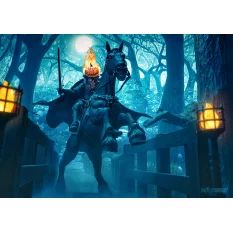 Figura Obscura Action Figure Headless Horseman Green Spectral