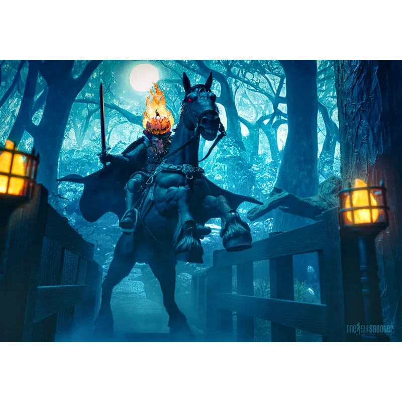 Figura Obscura Action Figure Headless Horseman Green Spectral