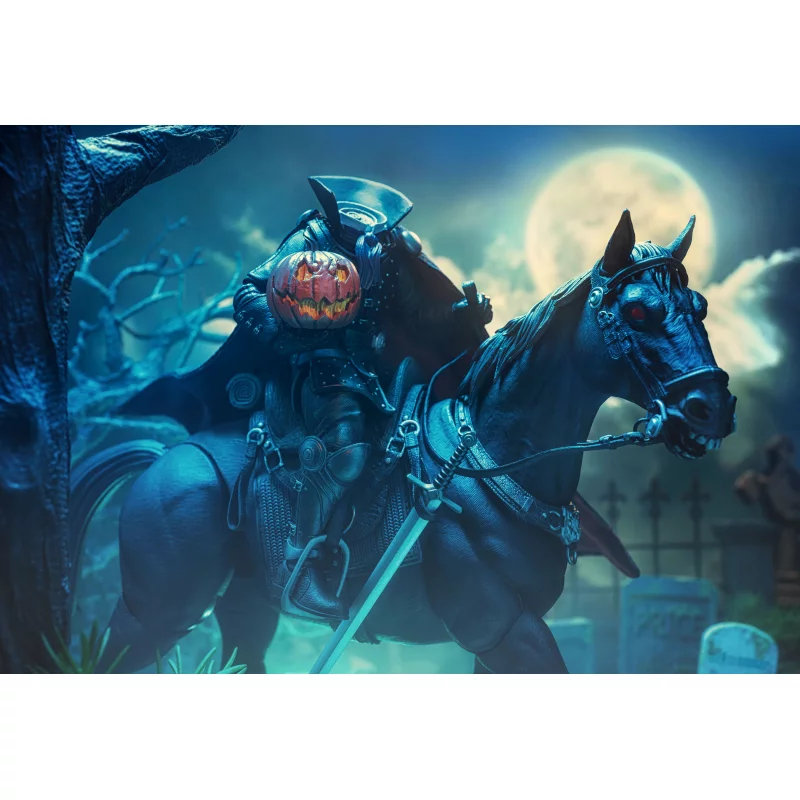 Figura Obscura Action Figure Headless Horseman Green Spectral
