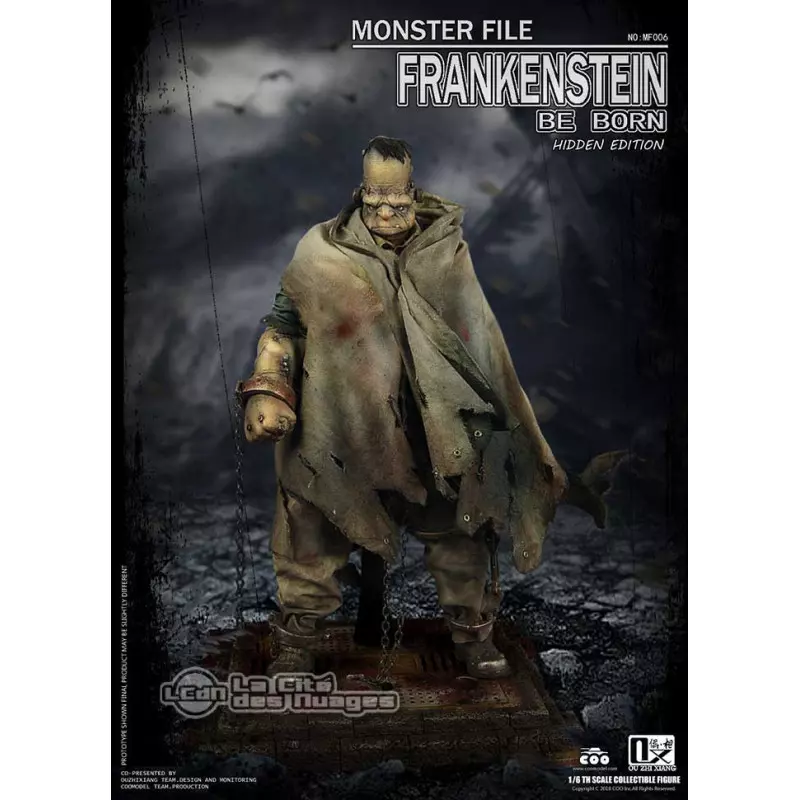 定期入れの Frankenstein Series File Monster Hidden Figure 1/6 Edition 人文