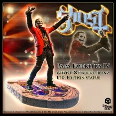 Ghost Statue Rock Iconz Papa Emeritus IV 22cm