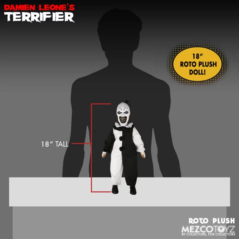 Terrifier Peluche Roto Art the Clown 46cm
