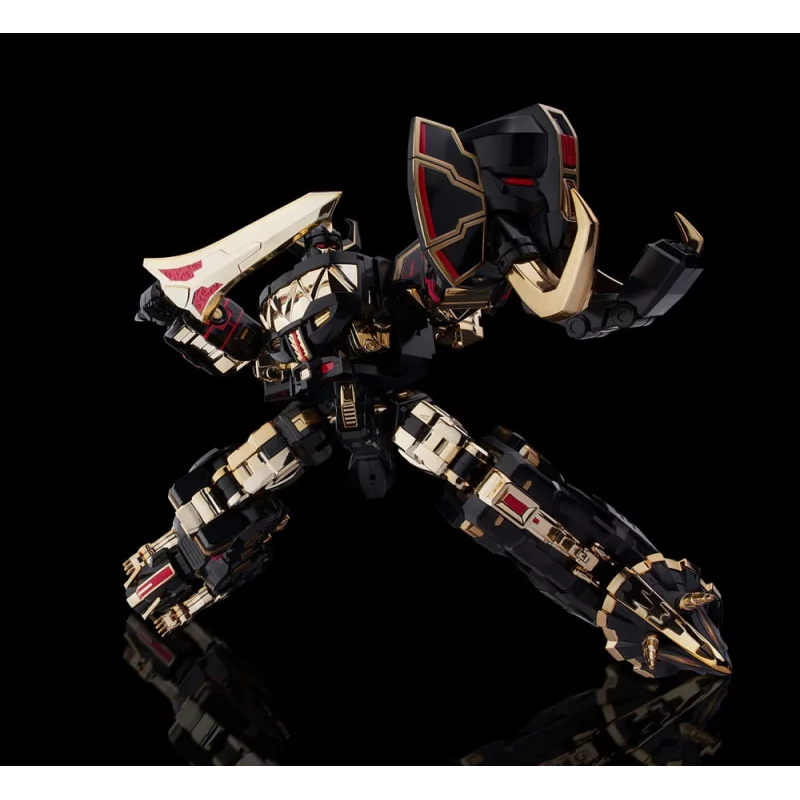 Power Rangers Figure Furai Model Plastic Model Kit Megazord Black Limited Ver. 21cm