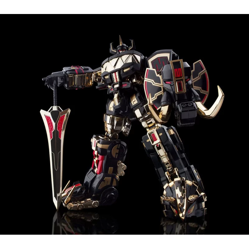 Power Rangers Figure Furai Model Plastic Model Kit Megazord Black Limited Ver. 21cm