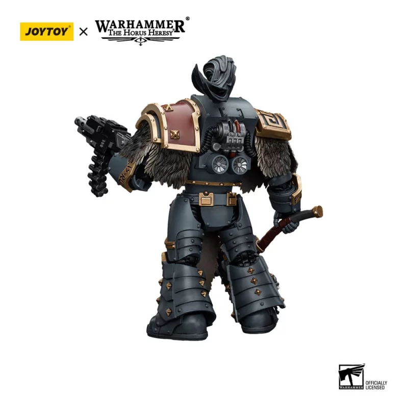 Warhammer The Horus Heresy Action Figure 1/18 Space Wolves Varagyr Wolf Guard Squad Varagyr Terminator 1 14cm