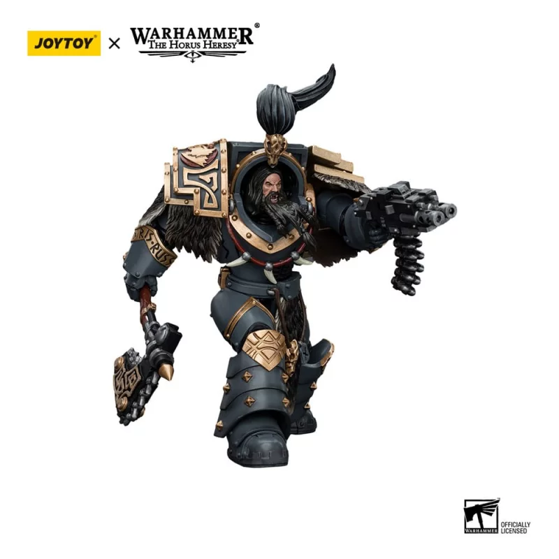 Warhammer The Horus Heresy Action Figure 1/18 Space Wolves Varagyr Wolf Guard Squad Varagyr Terminator 1 14cm