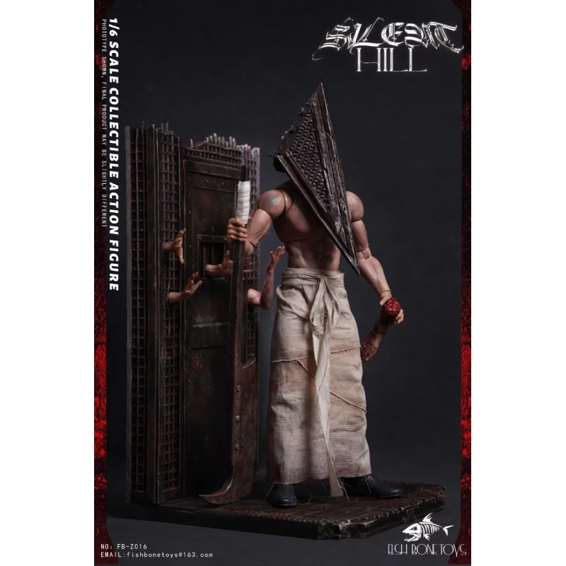 Triangle Head humanoid monster Collectible Action Figure 1/6 Triangle Head humanoid monster Collectible Action Figure 1/6