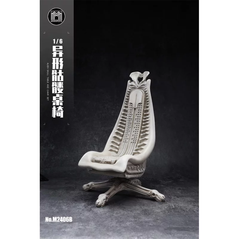Alien Skull Chair (Standard) Accessoire MMMTOYS M2406B 1/6