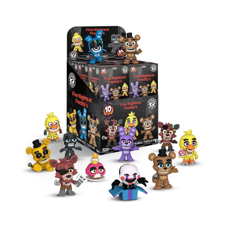 Five Night's at Freddy Box of 12 Figures Mystery Mini