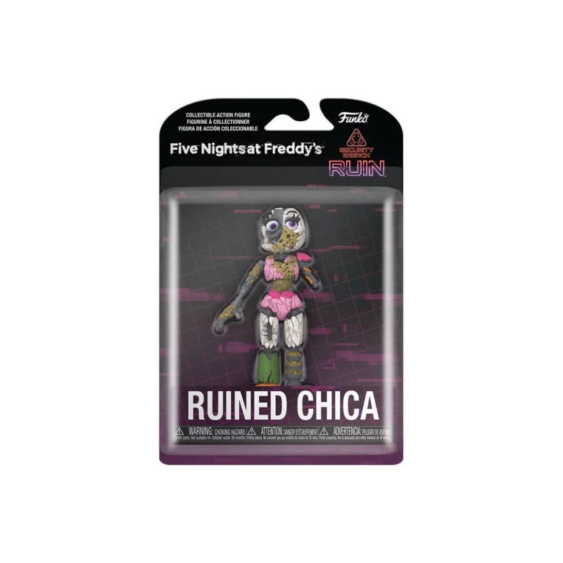 Five Nights at Freddy&#039;s: Security Breach FNAF Action Figure Ruined Chica 13cm