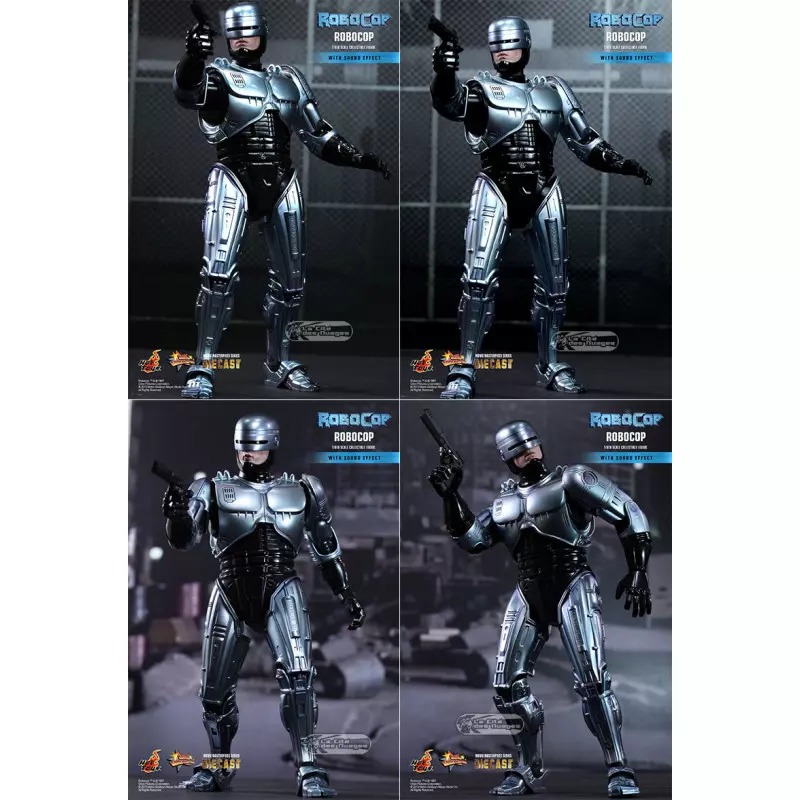 Hot Toys MMS202D04 Diecast RoboCop 1/6 Collectible Figurine avec son 30cm