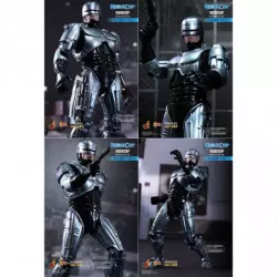 Hot Toys MMS202D04 Diecast RoboCop 1/6 Collectible Figurine avec son 30cm