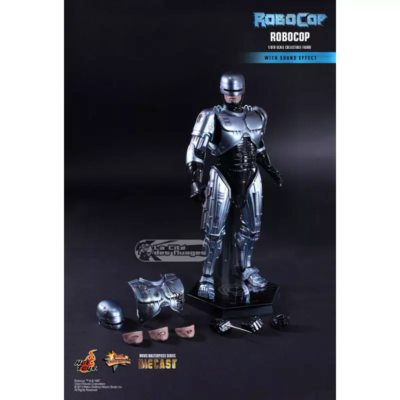 Hot Toys MMS202D04 Diecast RoboCop 1/6 Collectible Figurine avec son 30cm