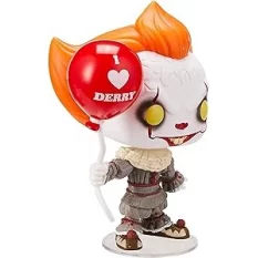 It Chapter 2 POP! Movies It Pennywise with Balloon "I Love Derry" Vinyl Figure 10cm n°780