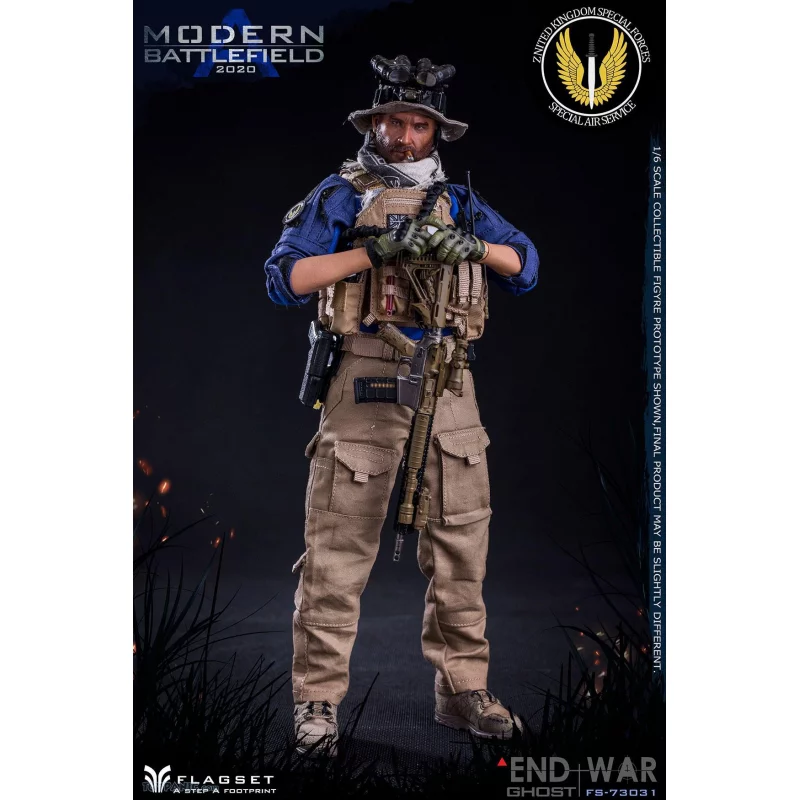 End War Ghost Modern Battlefield 2020 Collectible Action Figure 1 