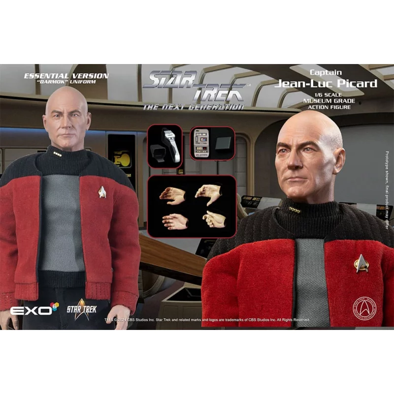Star Trek: The Next Generation Collectible Action Figure 1/6 Captain Jean-Luc Picard (Essential Darmok Uniform) 30cm