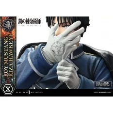 Fullmetal Alchemist Statue 1/6 Roy Mustang & Riza Hawkeye Deluxe Bonus Version 50cm