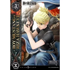 Fullmetal Alchemist Statue 1/6 Roy Mustang & Riza Hawkeye Deluxe Version 50cm