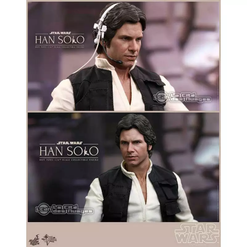 Hot Toys MMS261 Star Wars Ep. IV New Hope Han Solo ( Harrison Ford ) 1/6th scale Collectible Figure 12&quot; 30cm