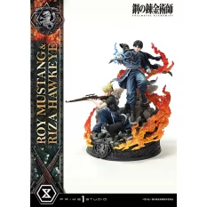 Fullmetal Alchemist Statue 1/6 Roy Mustang & Riza Hawkeye 50cm