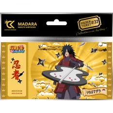 Naruto Shipudden Set de 10 Golden Ticket