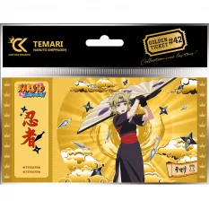 Naruto Shipudden Set de 10 Golden Ticket