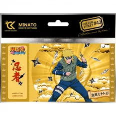 Naruto Shipudden Set de 10 Golden Ticket
