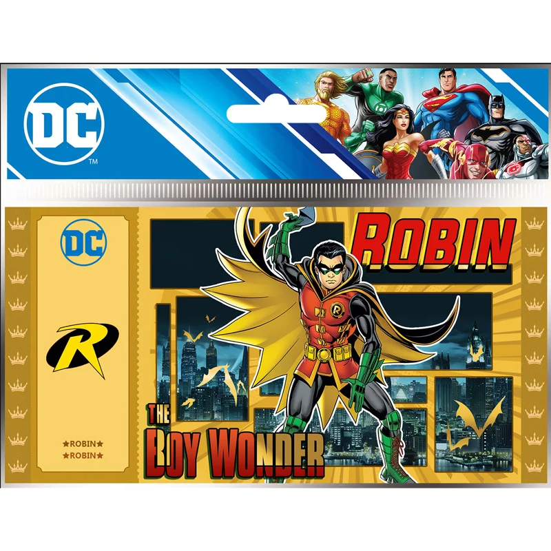 DC Comics Justice League Set of 10 Golden Tickets