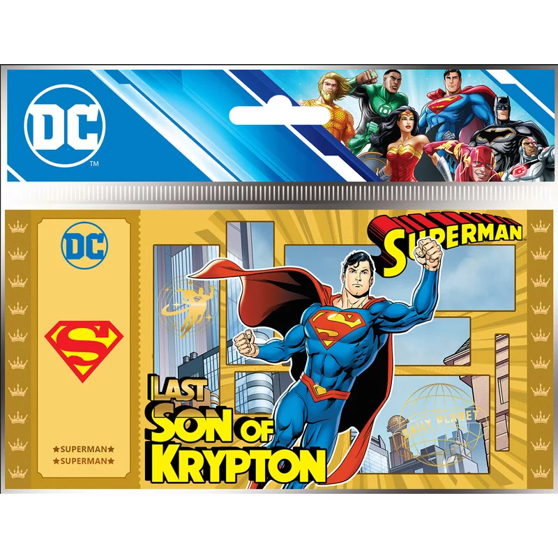 DC Comics Justice League Set of 10 Golden Tickets